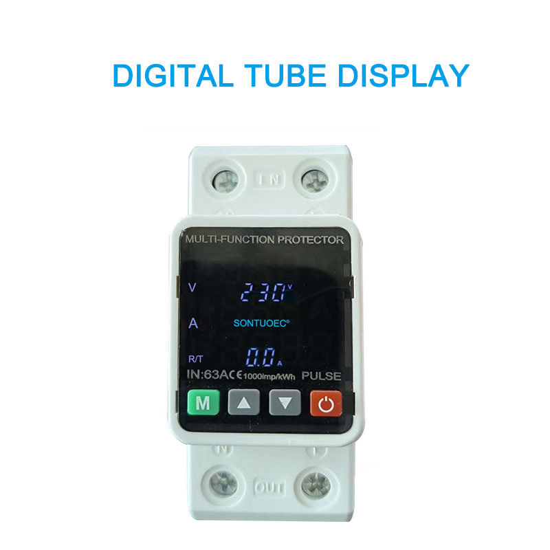 Rəqəmsal boru ekranı Overvoltage və undervoltage gərginlik qoruyucusu