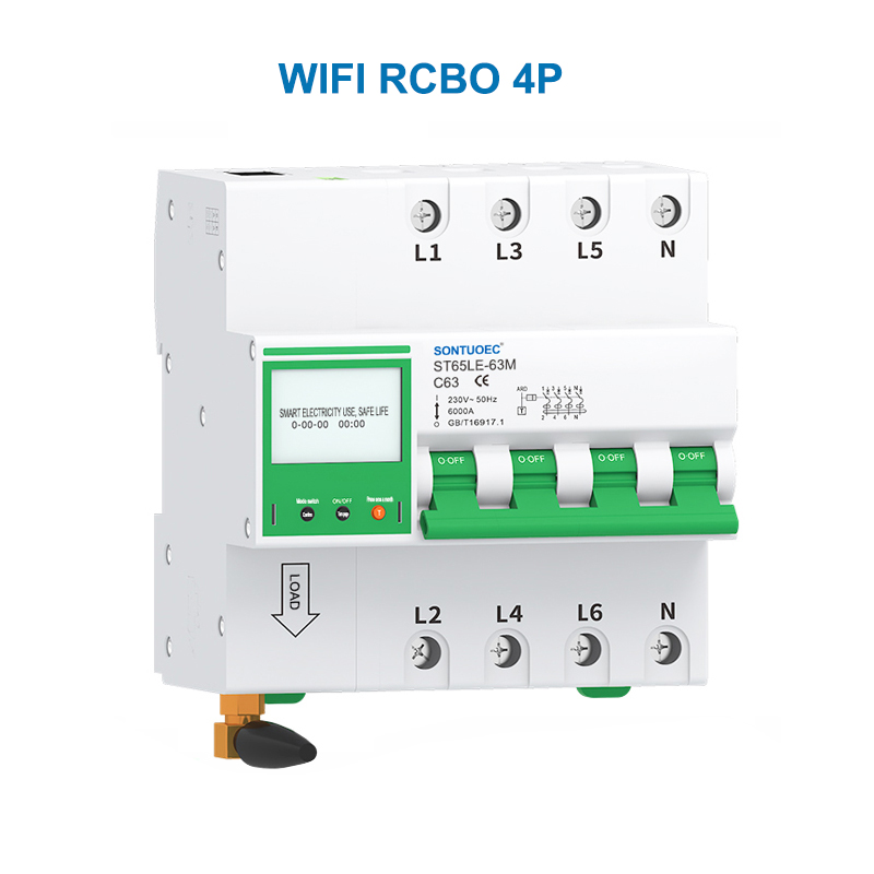İot ağıllı dövrə açarı wifi mcb rcbo